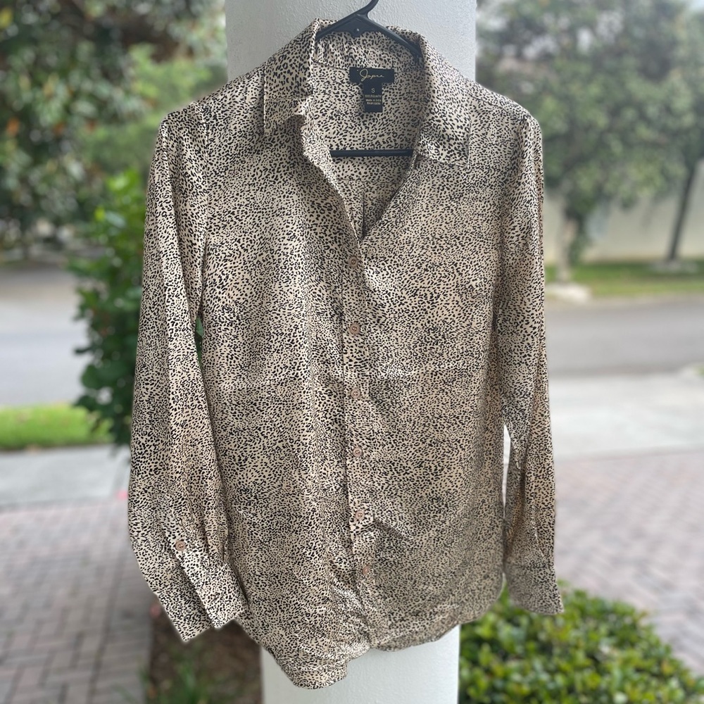Leopard Print Blouse